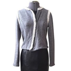 GAP Sweater Moto Jacket